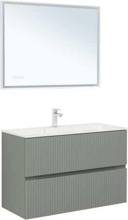 Тумба под раковину Aquanet Джейн 100 мисти грин, артикул 00313320