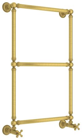 Полотенцесушитель водяной "Ренессанс 1304" 860х500 (Состаренная ЛАТУНЬ)