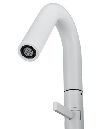 Смеситель для раковины высокий WONZON & WOGHAND, Белый матовый (WW-6068-MW), артикул WW-6068-MW