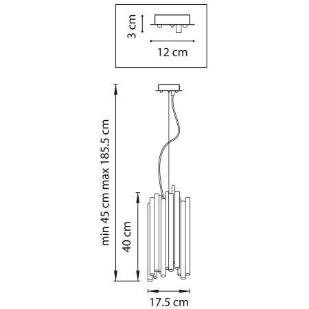 Подвес Savona Lightstar 816027, артикул 816027