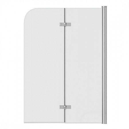 Шторка на ванну 100х140 см Maretti Valentina VA41R100140097-015, профиль хром, артикул VA41R100140097-015