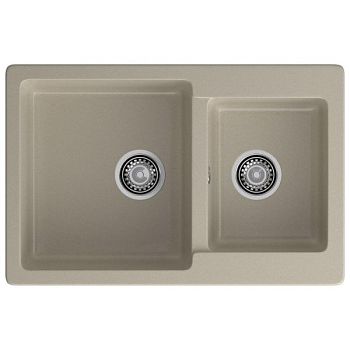 Кухонная мойка GranFest PRACTIK 780K, топаз
