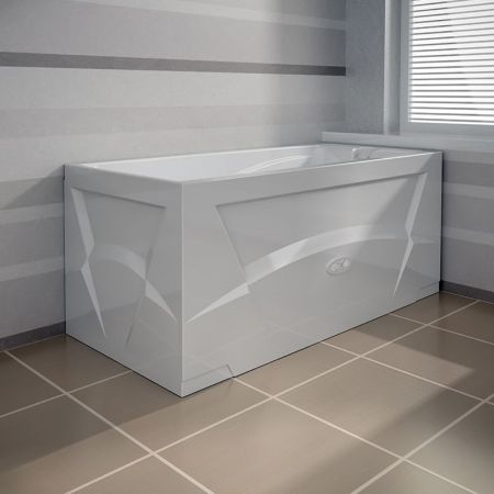 Акриловая ванна Radomir Wachter Орнела 150x70 с гидромассажем форсунки Белые, артикул 3-01-1-0-0-302