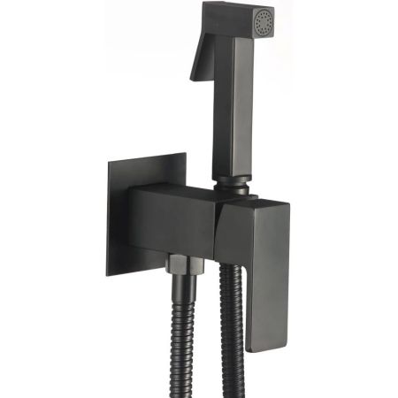 Гигиенический душ со смесителем Savol S-FXQ008H, черный, артикул S-FXQ008H