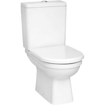 Комплект:напольный унитаз, бачок, механизм смыва на 3 / 6 л, сиденье с микролифтом