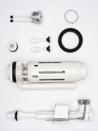 AQM1101 Бачок для напольного унитаза Aquame с фурнитурой GEBERIT. 385x140x415мм