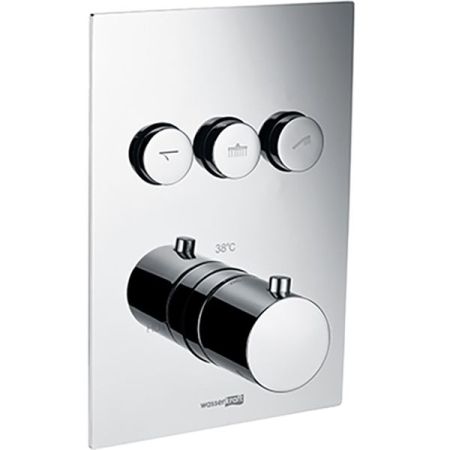 Смеситель для душа WasserKRAFT Neime 1944 Thermo Хром