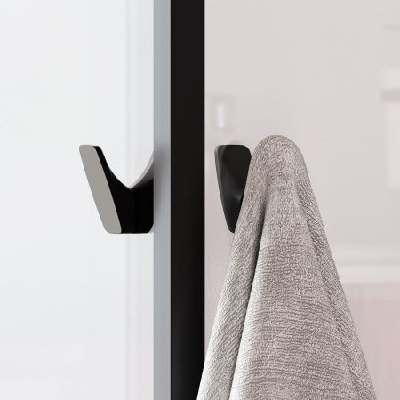 W87G-403-8080-BТ Sunny душ огражд квадратн, раздвижн двери 80x80 черный,стекло прозрачн, артикул W87G-403-8080-BT