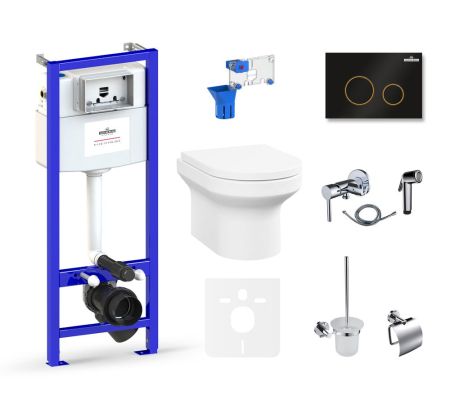 Комплект 10 в 1 Lavinia Boho Grance Hill Rimless 75110762, премиум с пластиковой клавишей, артикул 75110762