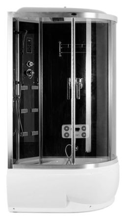 Душевая кабина Niagara NG-910 120x80 R стекло тонированное задние стенки Черные