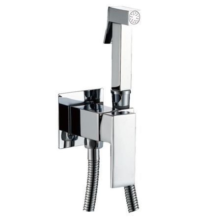 Гигиенический душ со смесителем Haiba HB5512, хром, артикул HB5512