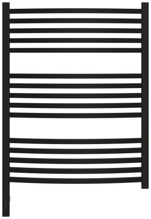 Полотенцесушитель электрический АРКУС 3.0 800х600 МЭМ левый (Матовый чёрный)