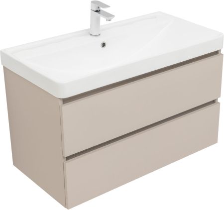 Тумба под раковину Aquanet Вега 2.0 90 бежевый, артикул 00337944