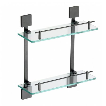 Полка стеклянная Savol S-06522Q, графит, артикул S-06522Q