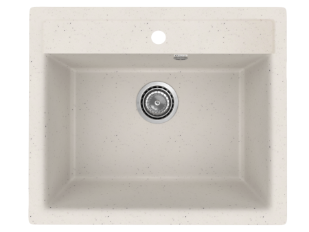 Мойка Practik белый камень (PR-M 565-001), артикул PR-M 565-001