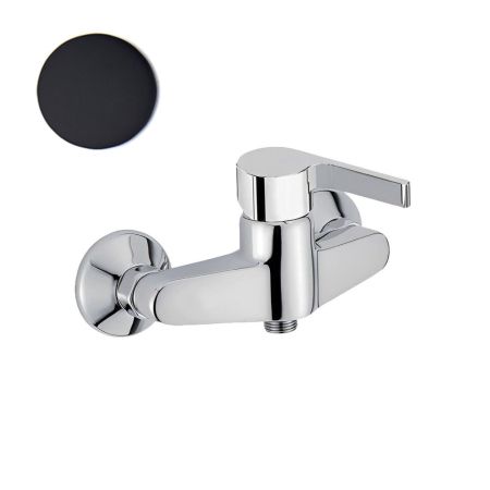 Смеситель для душа Webert DoReMi DR870102560, черный, артикул DR870102560