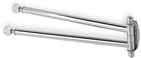 Stil Haus Smart Light, полотенцедержатель двойной поворотный, цвет хром, артикул SL16(08)