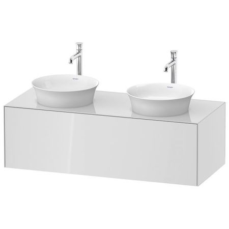 Duravit White Tulip Тумбочка подвесная,  408x1300x550 мм, 1 выдвижной ящик, цвет: белый высокоглянцевый, артикул WT4978B8585