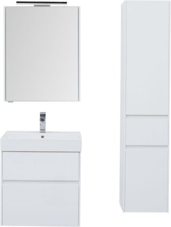 Тумба с раковиной Aquanet Бруклин 70 белый, артикул 00212597