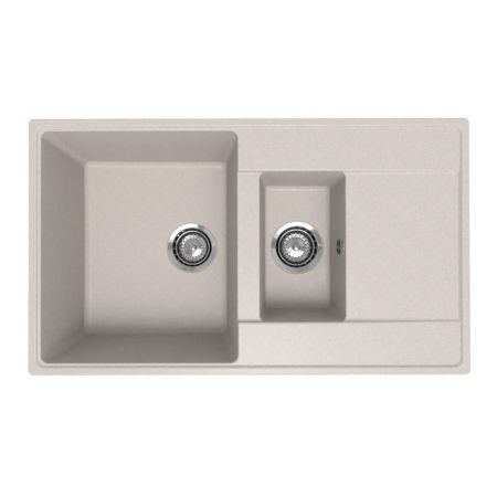 Кухонная мойка Ulgran Quartz Prima 860 1,5 K-10, песок, артикул Prima 860 1,5K-10