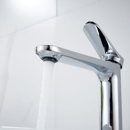 Смеситель для раковины высокий Shevanik S4311, хром, артикул S4311