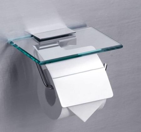 Держатель туалетной бумаги Rush Edge ED77131 Хром
