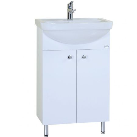 Тумба под раковину Onika Крит 52 разобранная Белая, артикул 105206