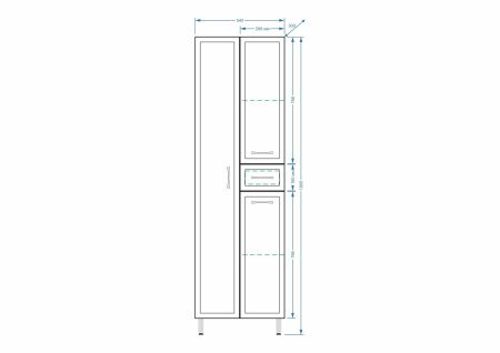 Шкаф-пенал "Концепт 54", 1 ящ., артикул SP-00000150