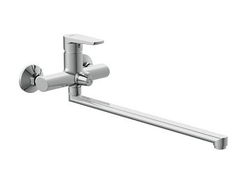 Смеситель для ванны Cersanit MODUO с длинным изливом однорычажный хром (64098)