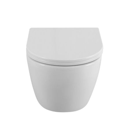 UNO Чаша унитаза подвесного c креплением и сиденьем дюропласт soft close BB3105CHR/SC, артикул BB3105CHR/SC