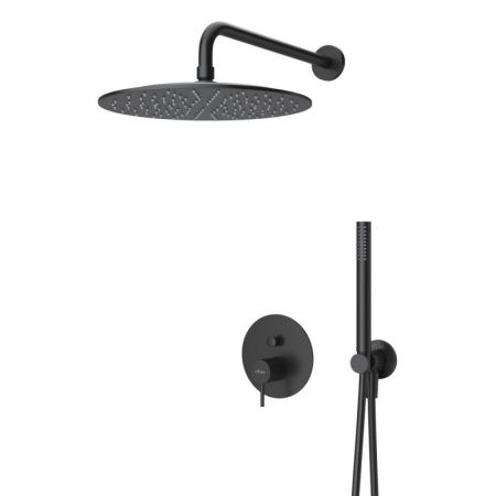 Душевая система с переключателем для верхнего и ручного душа CEZARES LEAF-DSIP-L, артикул LEAF-DSIP-30-L-NOP