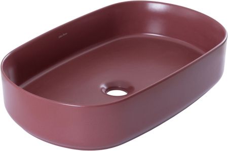 Раковина накладная Allen Brau Fantasy 55 4.11022.BD бордо, артикул 4.11022.BD
