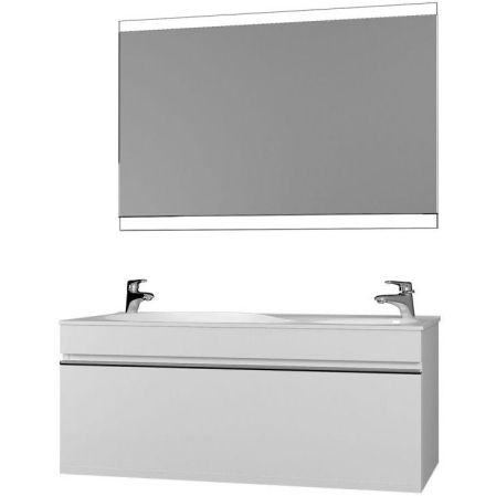 Тумба под раковину Velvex Otto 100 tpOTT.100-21.11 Белая, артикул tpOTT.100-21.11