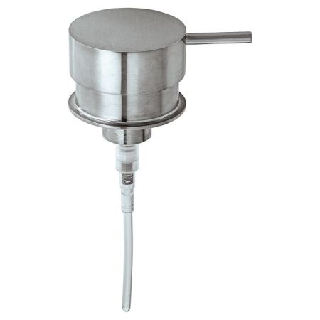 Duravit Starck T Помпа для мыла встраиваемая D=60мм, цвет: Stainless steel Brushed, артикул 1004697000