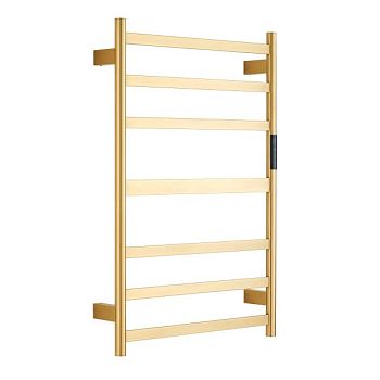 Полотенцесушитель электрический RAGLO R350.06.03 настенный сенсорный с терморегулятором, сатин золотой