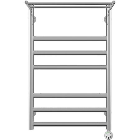 Электрический полотенцесушитель Terminus Хендрикс П7 500x796 4660059921280 с полкой Хром