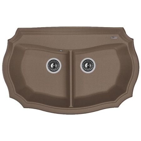 Кухонная мойка Florentina Эмилия 870 20.365.F0870 Антрацит, артикул 20.365.F0870.302