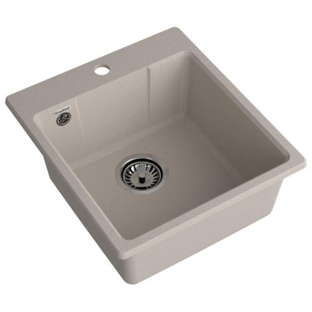 Кухонная мойка GranFest URBAN 644, песочный, артикул 644 песочный