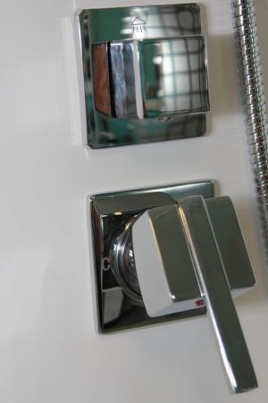 Кабина BELLA901T душевая без крыши Cerutti SPA (90x90x215-225)