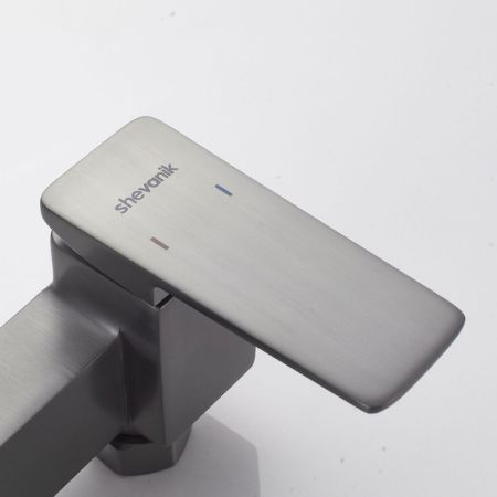 Душевая система Shevanik S8936T, оружейная сталь, артикул S8936T