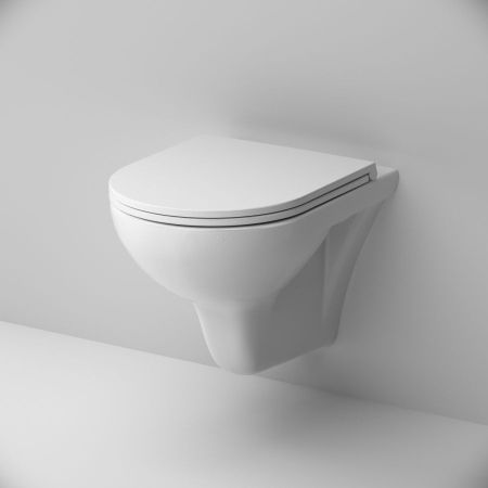 C901700SC Gem подвесной унитаз FlashClean с сиденьем микролифт, артикул C901700SC