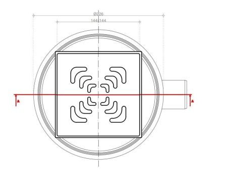 Confluo Standard 15х15 Vertical Square, артикул 13000019