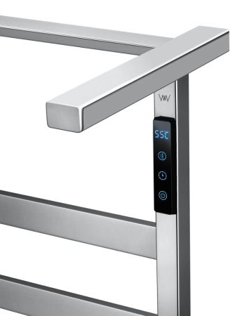 Полотенцесушитель электрический WONZON & WOGHAND FRANKFURT, Хром (WW-A1026-CR), артикул WW-A1026-CR