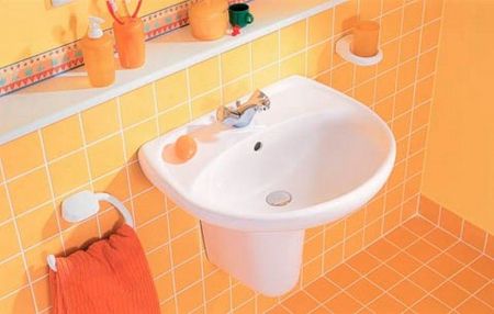 Раковина Jika Lyra 50 8.1427.0.000.104.9 Белая, артикул 8142700001049