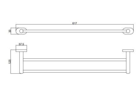 Полотенцедержатель BELZ B90109, черный, артикул B90109