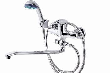 Смеситель для ванны с душем FAUZT FZs-614-114 тип См-ВУОРНШлА