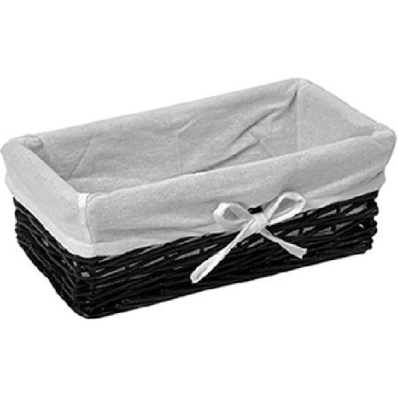 Корзина для белья WasserKRAFT Lossa 32x14x10,5 WB-120-S Коричневая, артикул WB-120-S