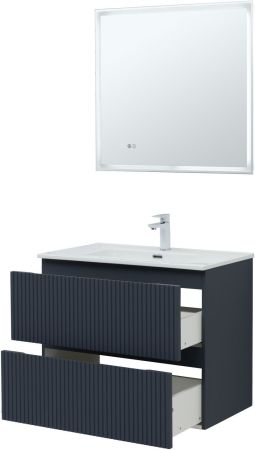 Тумба под раковину Aquanet Джейн (Flat) 80 маренго, артикул 00335429