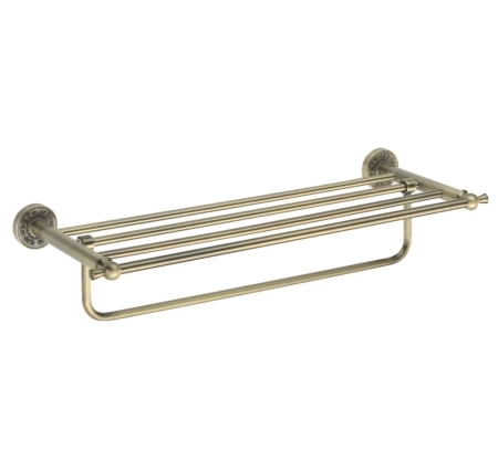 Полка для полотенец Rose RG1008Q, бронза, артикул RG1008Q