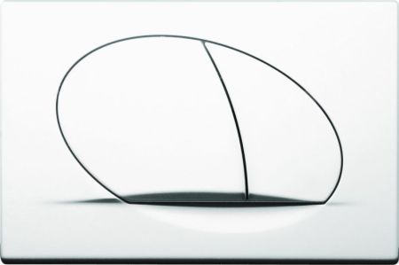 Schwab OvateDuo, панель смыва с двумя клавишами, цвет бронза, артикул 5830833